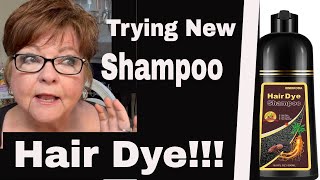Trying New Shampoo Dye at 71