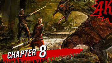 [4K 60] THE WITCHER (Hard) - Walkthrough part 8 - Sephirot Stones