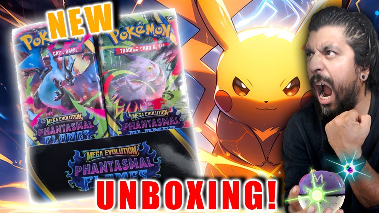 Новый бустер Pokémon Phantasmal Flames | Распаковка