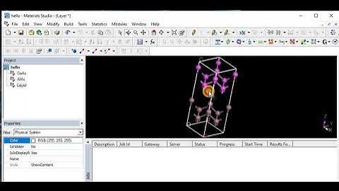 Heterostructure Design & Lattice Matching in Material Studio