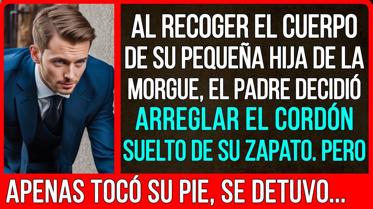 El hombre quería arreglar los cordones desatados, pero notó algo extraño...