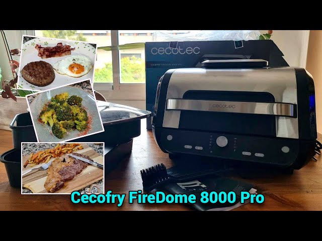 Freidora de aire Grill Cecofry Cecotec FireDome 8000 Pro