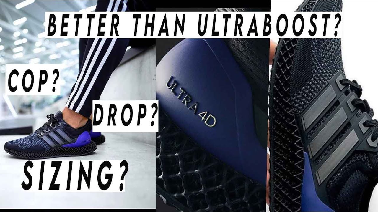 Adidas ULTRA 4D SIZING AND EXPLANATION 
