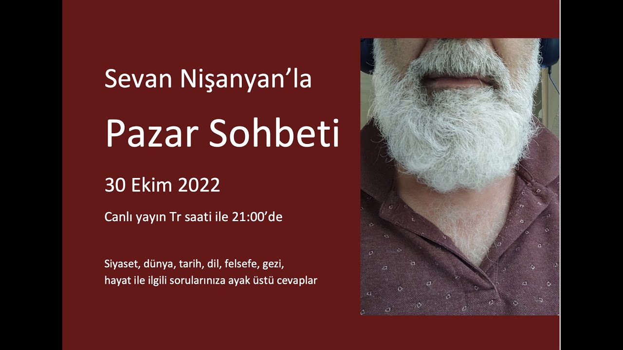 Pazar Sohbeti 148 - 30 Ekim 2022