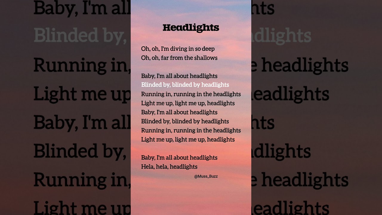 'Headlights' Lyrics - Alan Walker and Alok 