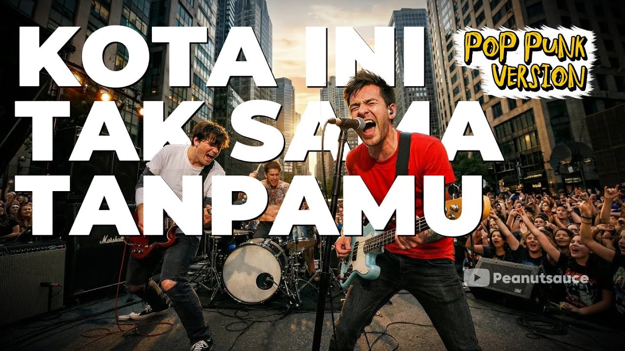 Nadhif Basalamah - Kota Ini Tak Sama Tanpamu | SUPER NGEBUT!! 🤘  || Pop Punk Cover