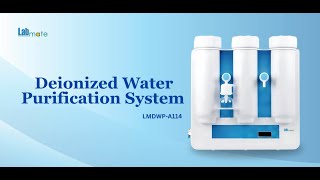 Labmate Deionized Water Purification System Lmdwp-A114 Efficient, Compact Advanced Filtration