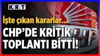 CHP Disiplin Kurulu’ndan Flaş Kararlar! Belediye Başkanı İhraç Edildi!
