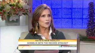 Kate Gosselin on Today Show 12-1-10 - Two of the 'Plus 8' suffer from anger issues