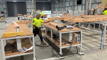 The Spida Major Sub Assembly Table Is Perfect For Any Wall Frame Line!