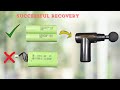 Successfully restored a device with a faulty battery