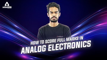 how to score full marks in Analog electronics