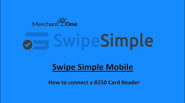 Swipe Simple Mobile | Adding a Swift B250 Card Reader | M1 Tech Support
