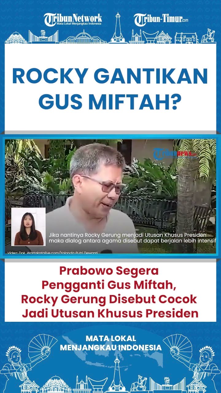 SHORT Nama Rocky Gerung Disebut-sebut Paling Cocok Gantikan Posisi Gus Miftah