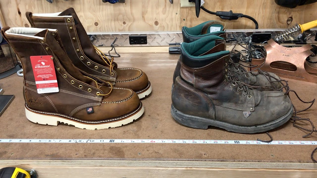 New Thorogood Boots & Old Carolina Boots! YouTube
