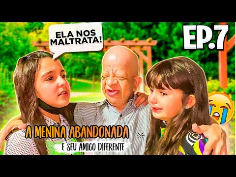 A MENINA ABANDONADA E SEU AMIGO DIFERENTE - O FILME - 1ª TEMPORADA Aninha  Carvalho e Bruno Diferente 