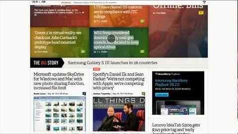 Web browsing with IE10 in the Windows 8 Release Preview