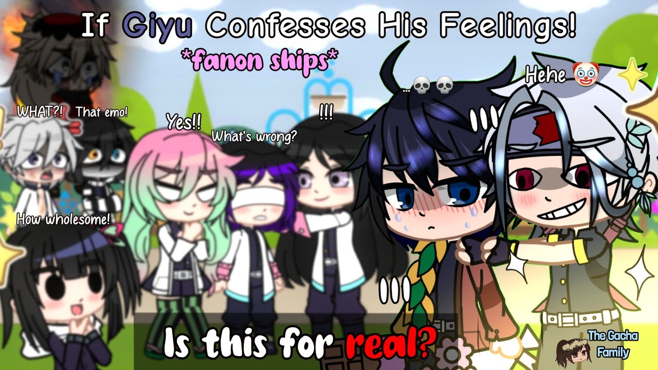 𝙆𝙉𝙔 // 🌸If Giyu Confesses His Feelings!🌸 // Gacha Club x Demon Slayer // Alive Kanae
