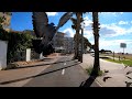 70 minute uncut Virtual Cycling Workout Cambrils to Tarragona Spain 4k Strava Video