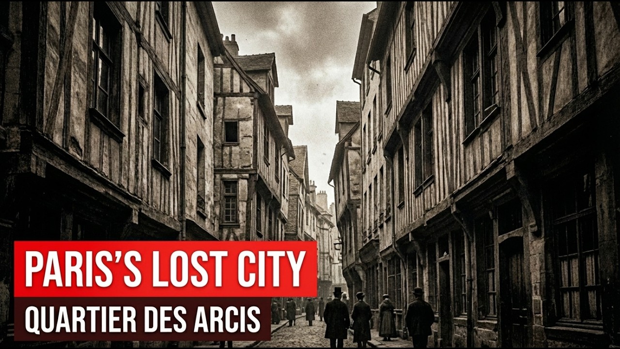 The Paris Neighborhood That Vanished for Les Halles: The Quartier des Arcis