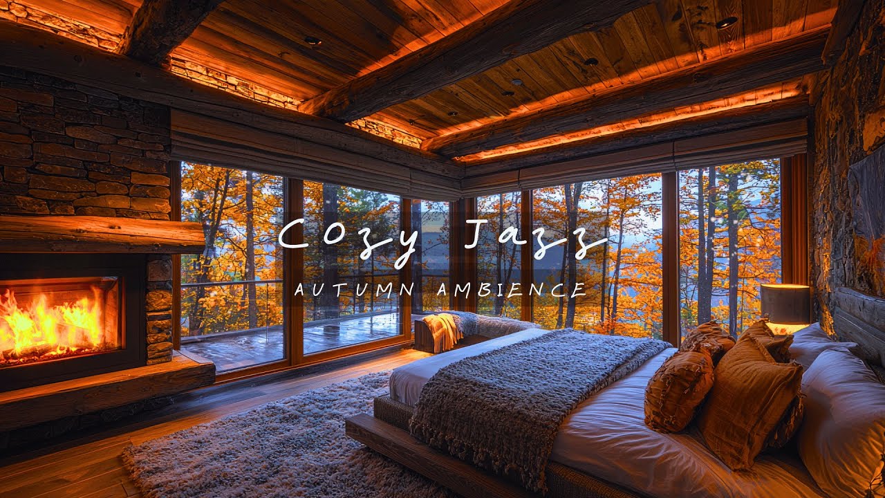 Cozy Autumn Jazz Ambience🍁Smooth Jazz to Chill, Relax & Unwind - YouTube