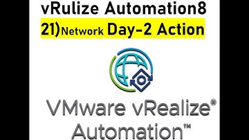 21 Course #vRealize Automation 8.X|Network Day-2 Action |ICM |Arabic
