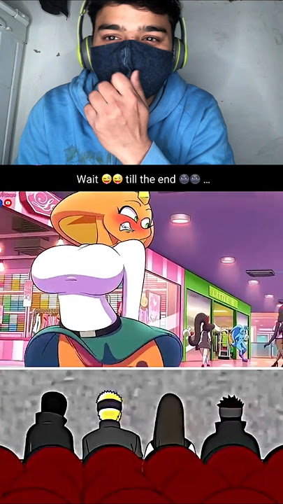 naruto reaction on mommy 🤣 #naruto #anime #shortsfeed #boruto #goku #viral #itachi #demonslayer