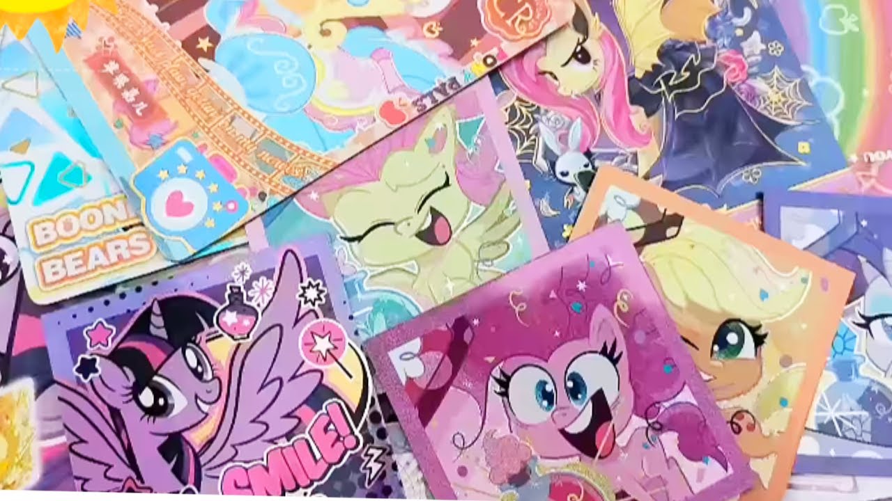 小卖铺门口发现超好看小马宝莉卡，mini卡片，甚至还有SSR#奥特曼 #奥特曼卡片 #迪迦奥特曼