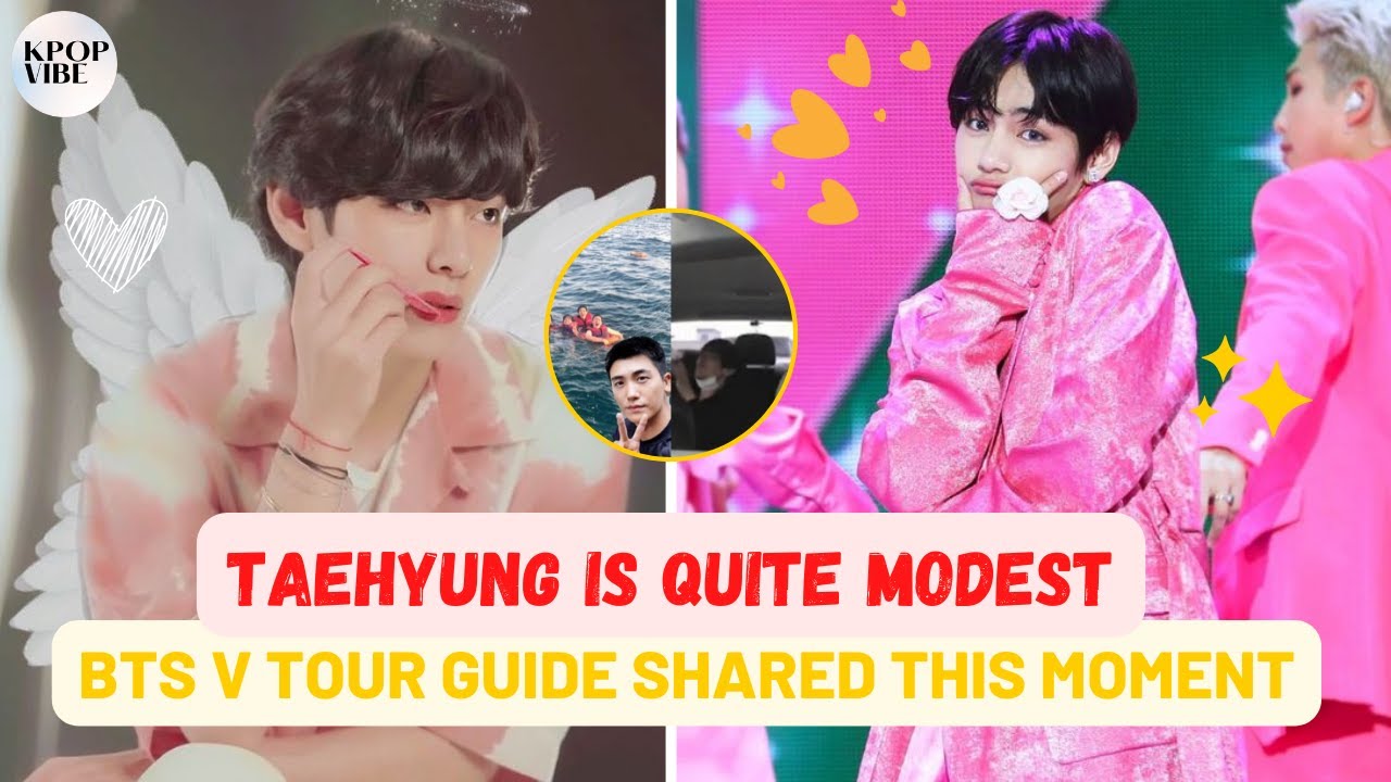The Tour Guide's Happiness Meet BTS V - YouTube