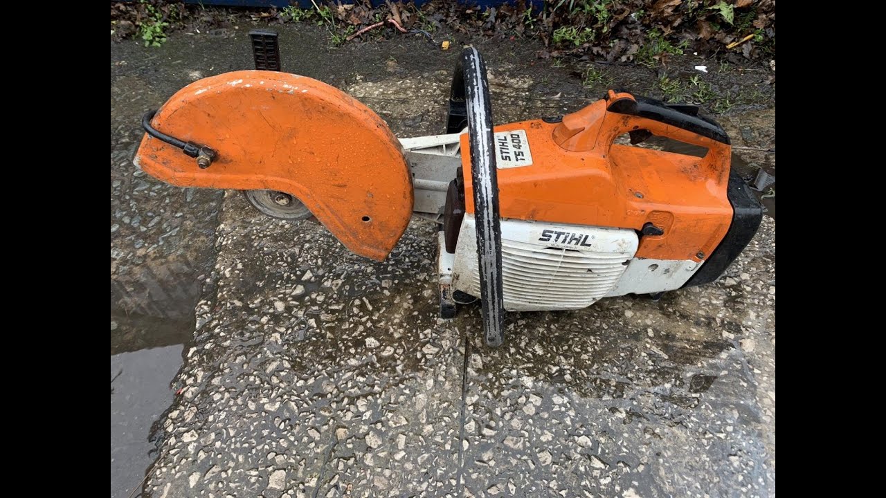 Stihl TS 400 belt replacement
