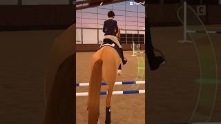 -Gwen ( miss chapel was A ROCK STAR for our jump school) #horsejumping #etg #fypシ゚viral #equestrian