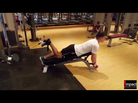 Cable Prone Leg Curl