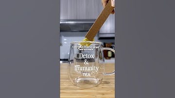Detox & Immunity Tea Recipe | Anti-Inflammatory, Great for Digestion 🫖