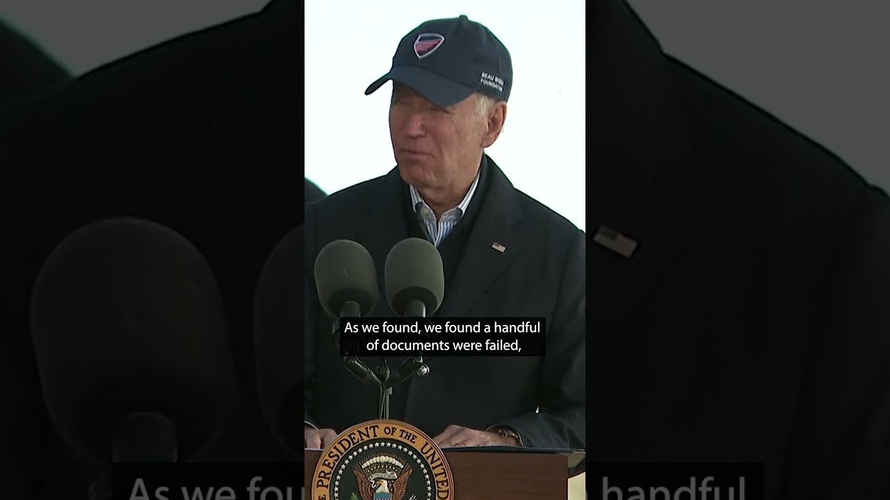 President Joe Biden Has No Regrets Regarding Classified Documents USA TODAY Shorts