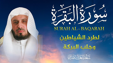 سورة البقرة بصوت القارئ الشيخ سعد الغامدي Surah Albaqarah Sheikh Saad Al Ghamdi