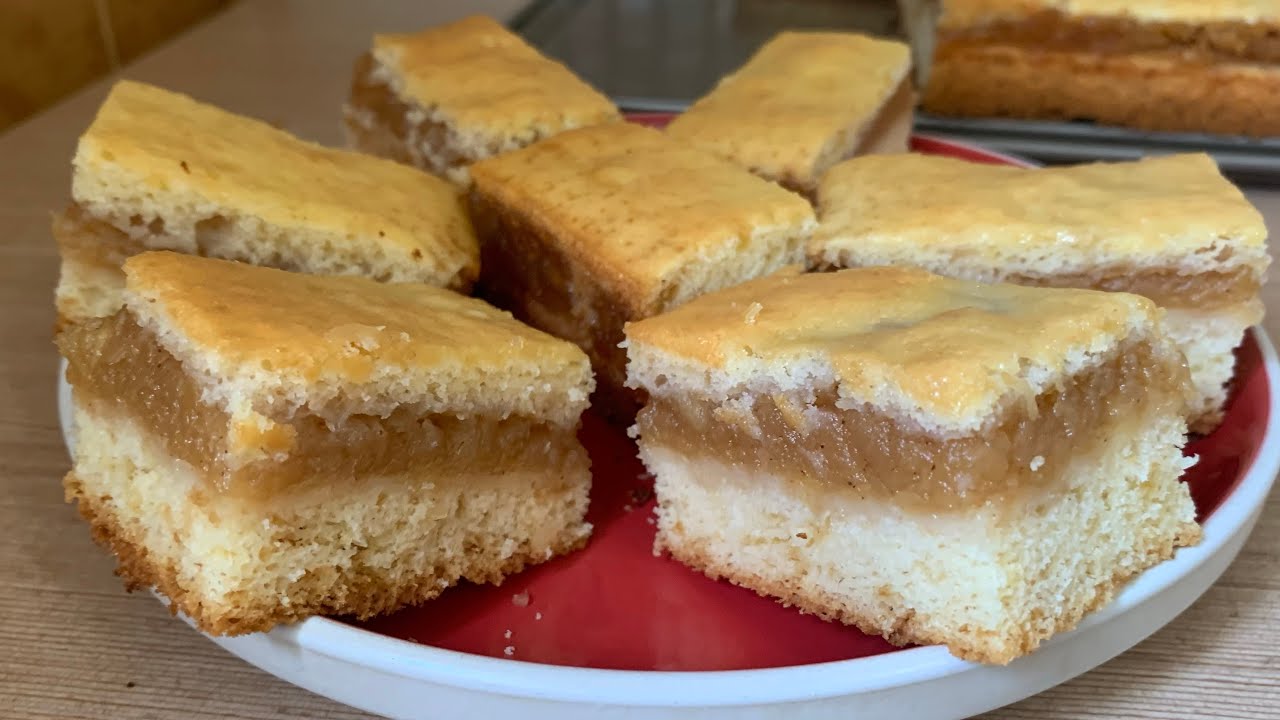 Prajitura turnată cu mere | prajitura perfecta pentru zilele de vara 👉 frageda și delicioasa 😋