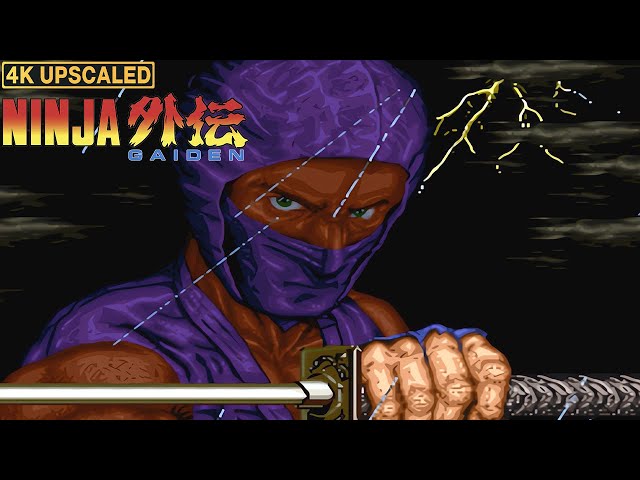 Ninja Gaiden Longplay (Arcade) [4K/Upscaled/60FPS] class=