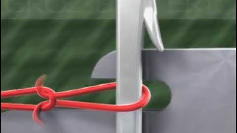 Knitting Machine Animation Stitch or Loop Formation