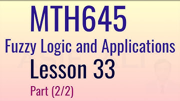 MTH645 - Lecture 33 Part (2/2)