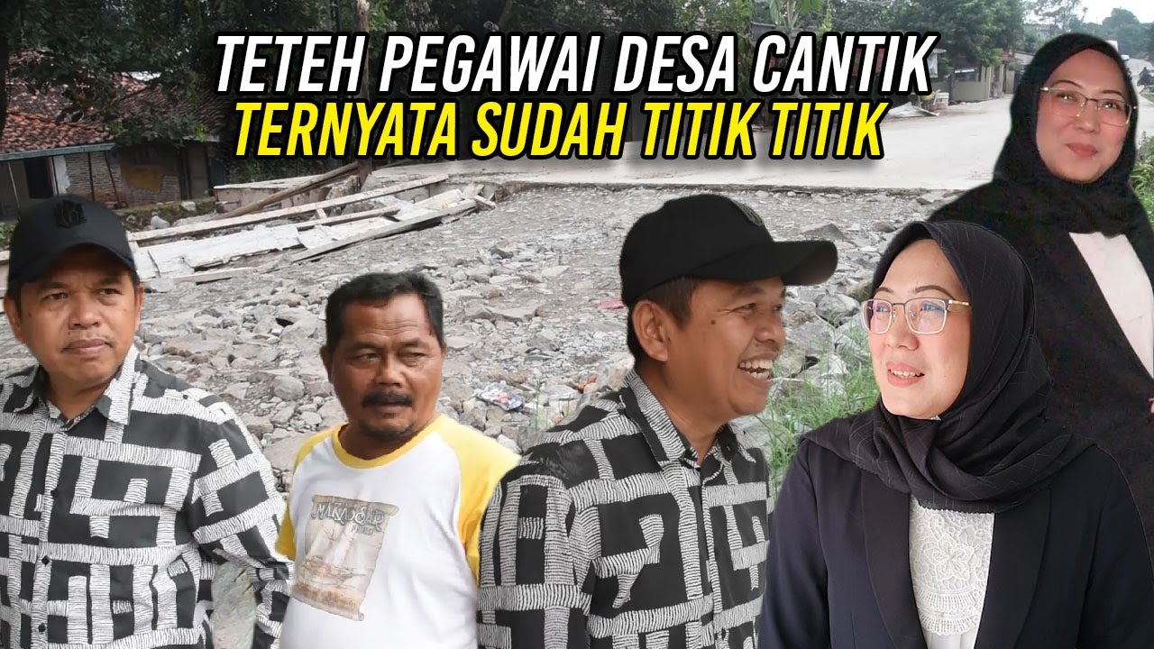 TETEH CANTIK PEGAWAI DESA SUDAH BERANAK DUA-BENDAHARA BINGUNG SAAT DITANYA BUKU ANGGARAN