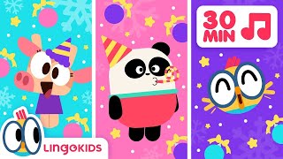 ABC HOLIDAY CHANT⚡+ More Dance Music for Kids! | Lingokids Songs
