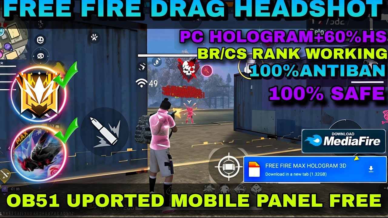 "OB51 Magic Bullet + Hologram Hack 2026 🚀 | 400% Aim Lock Trick 🔥 in New Update! ☠️"