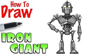 How to Draw the Iron Giant