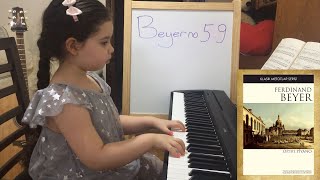 Beyer No. 59 - Ferdinand Beyer OP. 101, Piyano 5 yaş, Piano 5 y.o.