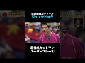 【歴代名カットマンスーパープレー1】世界最強カットマン ジュ・セヒョク|卓球ジャパン!