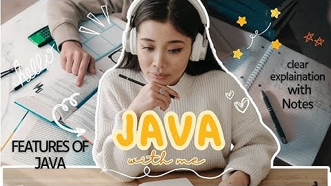 U1-3 | Features of Java | IT | Java programming