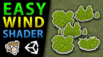 Simple Wind Shader Effect in Unity!