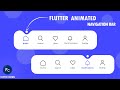 Flutter UI - Bottom Navigation Bar Animation with Source Code | Speed Code Tutorial
