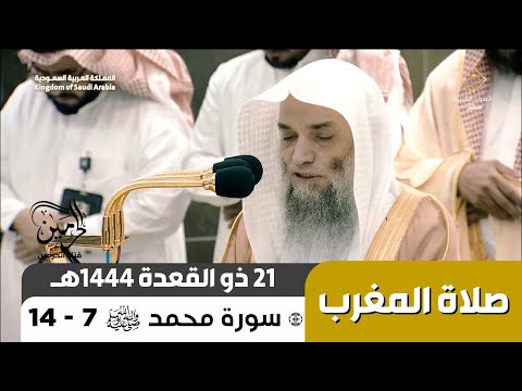صلاة المغرب للشيخ فيصل غزاوي 21 ذو القعدة 1444هـ