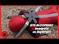 Bts Bloopers Little Heroes Kid Deadpool Vs Supergirl Superhero Battle ...